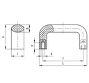 Ручка M.643/140-120 B-M8