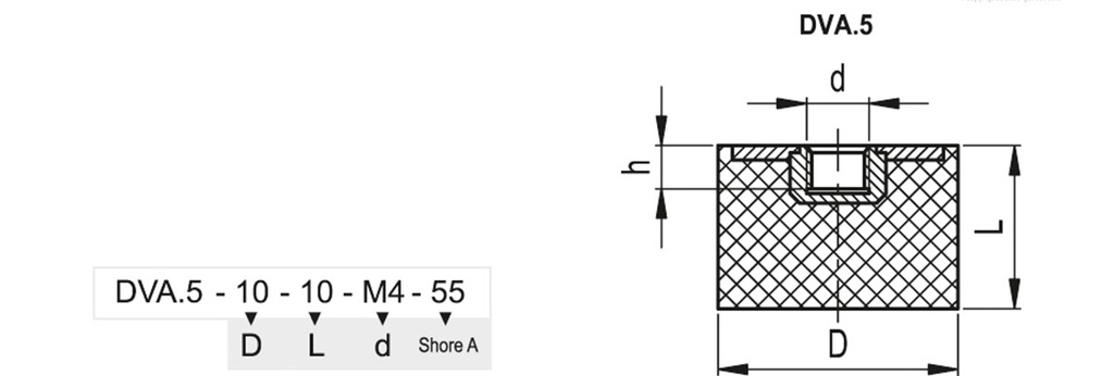 Виброгаситель (демпфер) DVA.5