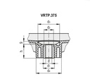 Маховик VRTP.125+I-A14-K (78622-R-K)