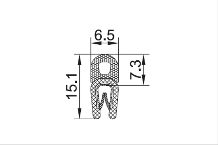 Профиль для защиты кромок A1 101