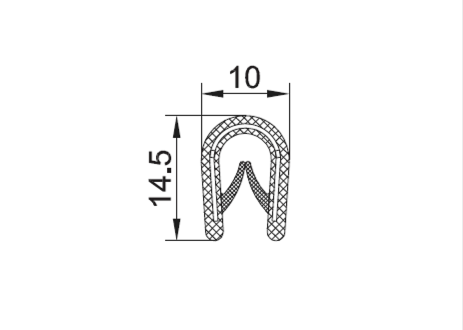 Профиль для защиты кромок A1 101