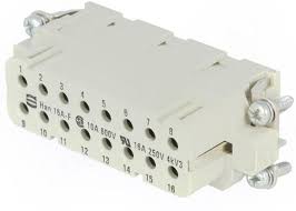 Контактная вставка Han 16A-BU-C 09 20 016 3101 made in China