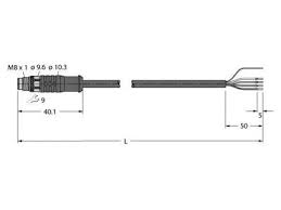 Коннектор PSWS4M-5/TEL 6627445