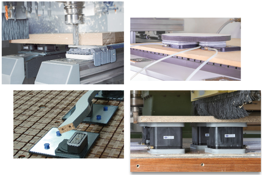 Вакуумные зажимные системы для деревообработки