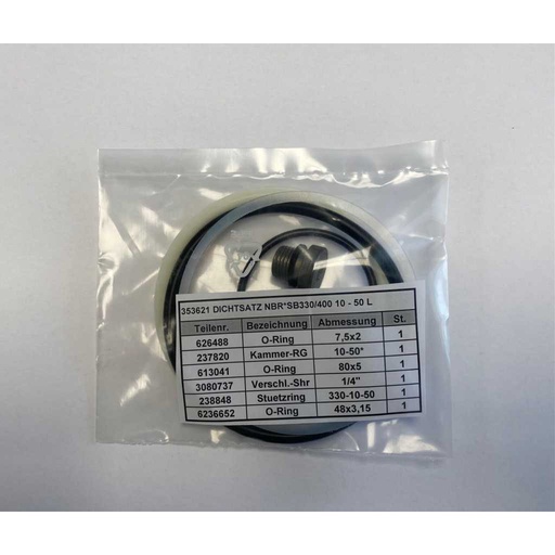 [353621 SEAL KIT NBR*SB330/400/500 10-50L] Комплект уплотнений 353621 SEAL KIT NBR*SB330/400/500 10-50L