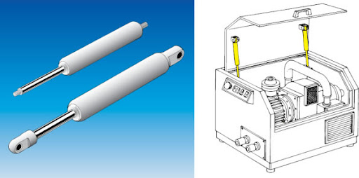 Услуги по расчету, подбору и изготовлению газовых пружин